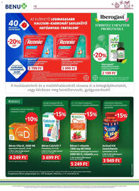 Benu Gyógyszertárak akciós újság Oldal 18