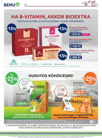 Benu Gyógyszertárak akciós újság Oldal 22