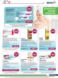 Benu Gyógyszertárak akciós újság Oldal 23