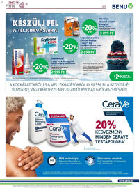 Benu Gyógyszertárak akciós újság Oldal 25