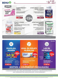 Benu Gyógyszertárak akciós újság Oldal 26