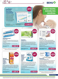 Benu Gyógyszertárak akciós újság Oldal 29