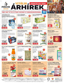 Pingvin Patika akciós újság Oldal 1