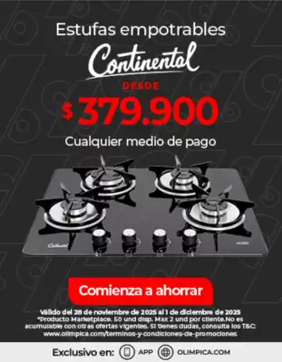 Catálogo Olímpica (válido hasta 1-12)