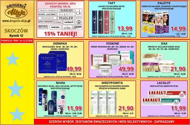 Drogeria alicja gazetka (ważność do 13-12)
