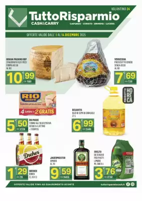 Volantino Tutto Risparmio Cash&Carry (valido fino al 14-12)