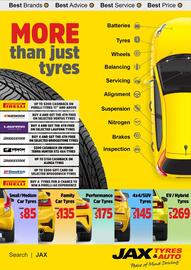 Jax Tyres catalogue Page 1