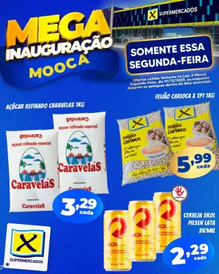 Folheto X Supermercados (válido até 1-12)