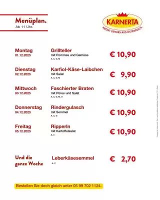 Karnerta Flugblatt (gültig bis 5-12)