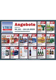 Streb Getränkemarkt Prospekt Seite 1