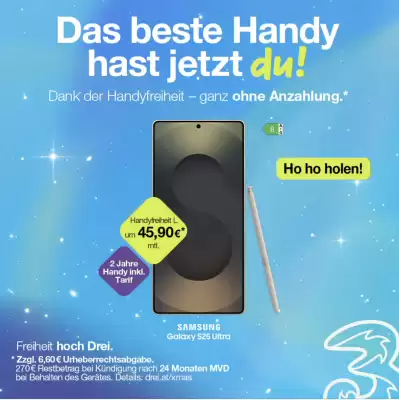 Drei Flugblatt (gültig bis 7-12)