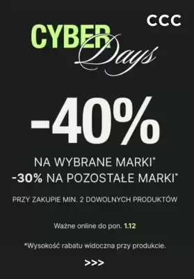 CCC gazetka (ważność do 1-12)