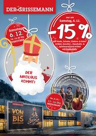 Der Grissemann Flugblatt woche 49 Seite 1