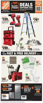 Home Depot flyer (valid until 10-12)
