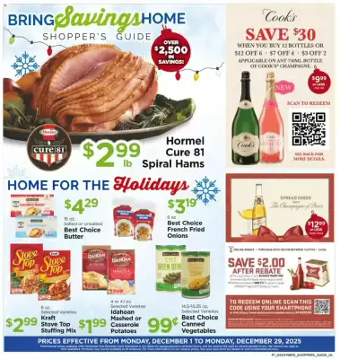 Homeland Market weekly ad (valid until 29-12)
