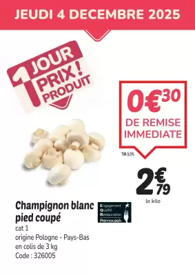 Catalogue Promocash (valable jusqu'au 4-12)