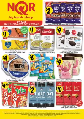 Not Quite Right catalogue (valid until 7-12)