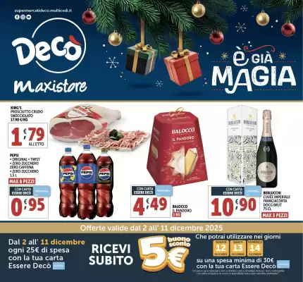 Volantino Deco Maxistore (valido fino al 11-12)