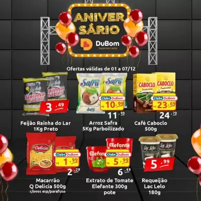 Catálogo Dubom Supermercados (válido até 7-12)