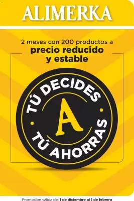 Folleto Alimerka (válido hasta el 1-02)