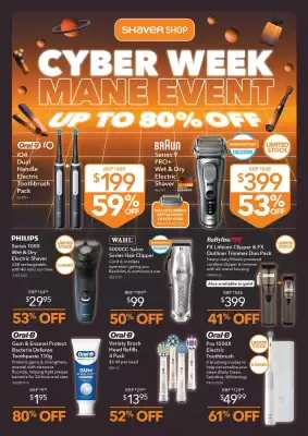 Shaver Shop catalogue (valid until 7-12)