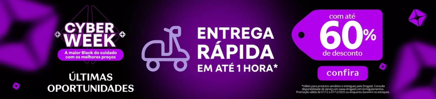 Encarte Drogasil (válido até 7-12)