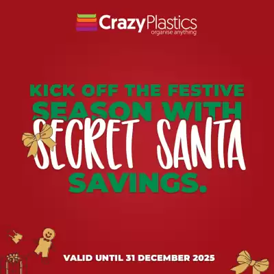 Crazy Plastics catalogue (valid until 31-12)
