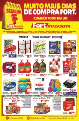 Tabloide Fort Atacadista (válido até 5-12)