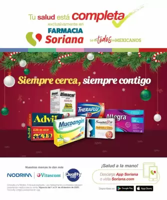 Catálogo Farmacia Soriana (válido hasta 31-12)