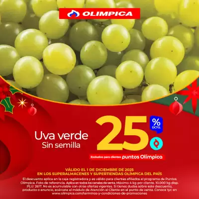 Catálogo Olímpica (válido hasta 1-12)