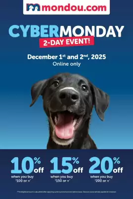 Mondou flyer (valid until 1-01)