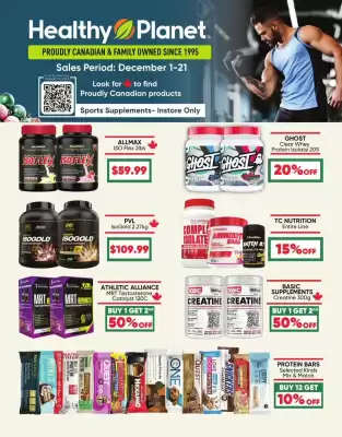 Healthy Planet flyer (valid until 21-12)