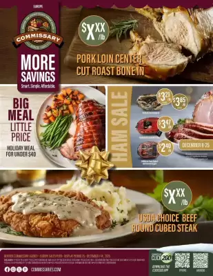 Commissary weekly ad (valid until 14-12)