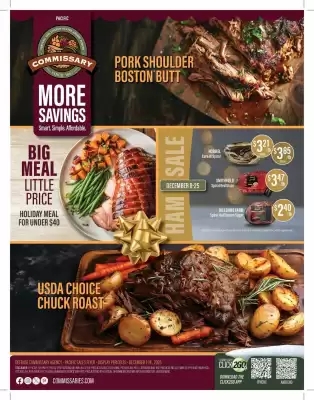 Commissary weekly ad (valid until 14-12)