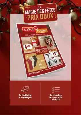 La Foir'Fouille folder (geldig t/m 14-12)