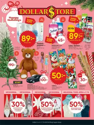 DollarStore annonsblad (giltig till och med 7-12)