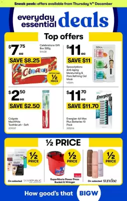 BIG W catalogue (valid until 4-12)