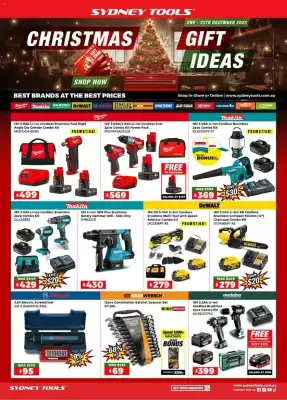 Sydney Tools catalogue (valid until 25-12)