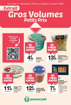 Catalogue Promocash (valable jusqu'au 3-12)