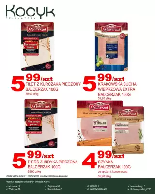 Delikatesy Kocyk gazetka (ważność do 9-12)