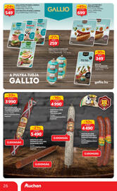 Auchan akciós újság hét 49 Oldal 26