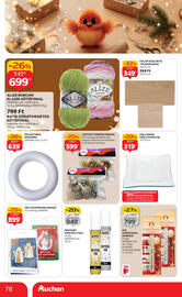 Auchan akciós újság hét 49 Oldal 78