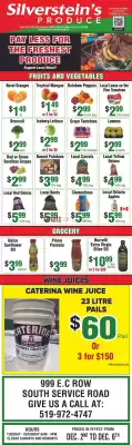 Silverstein's Produce flyer (valid until 31-12)