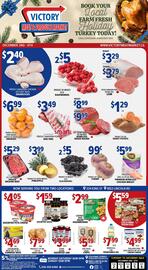 Victory Meat Market flyer Page 1