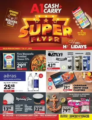 A1 Cash And Carry flyer (valid until 31-12)