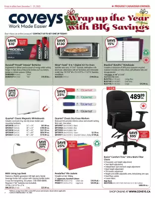 Covey Basics flyer (valid until 31-12)