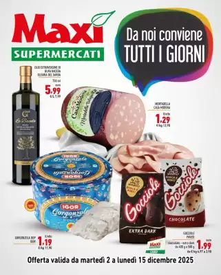 Volantino Maxi Supermercati (valido fino al 15-12)