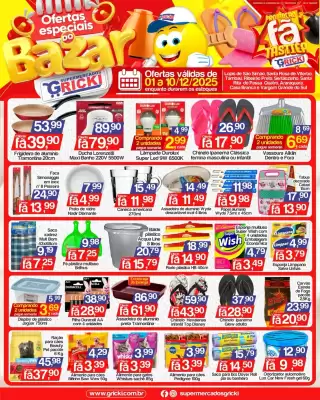 Catálogo Supermercados Gricki (válido até 10-12)