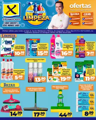 Folheto X Supermercados (válido até 2-12)