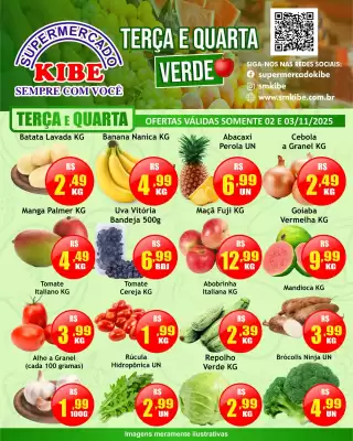 Folheto Supermercado Kibe (válido até 3-12)
